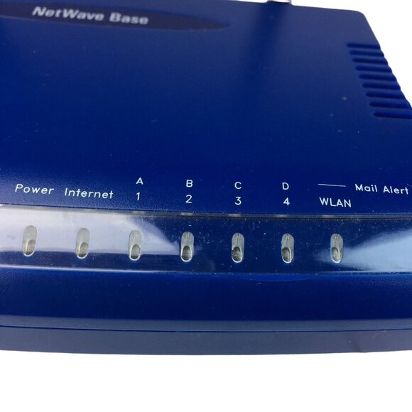 Wireless Computer Network Router Blitzz 4 Port Switch NetWave Base G4 11Mbps u A - Picture 3 of 10